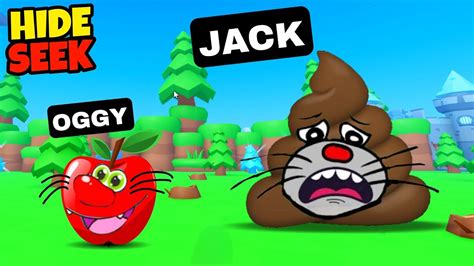 OGGY AND JACK PLAYING COLOR HIDE AND SEEK IN ROBLOX YouTube