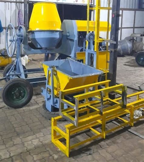 Hp Electric Half Bag Concrete Mixer Lift Machine Litres Ton