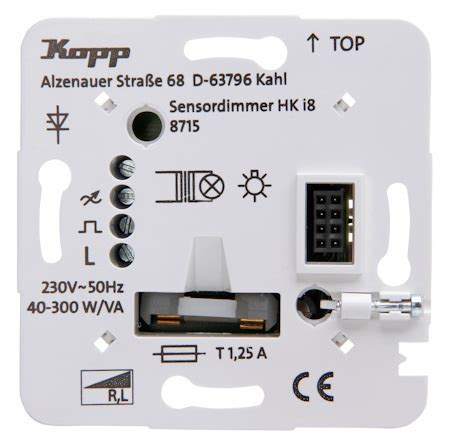 Kopp Hki Leistungsteil Dimmer F R Konventionelle Trafo