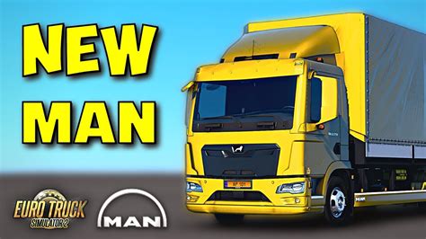 ETS2 New MAN Generation 2022 Released TGL Rigid Chassis Mod For