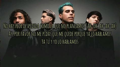 Cnco La Última Canción Lyricletra Dale Music Youtube