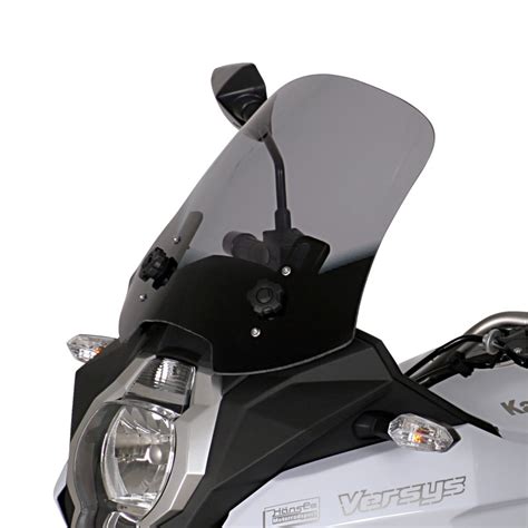 Windshield Touring Mra Kawasaki Versys Light Smoke