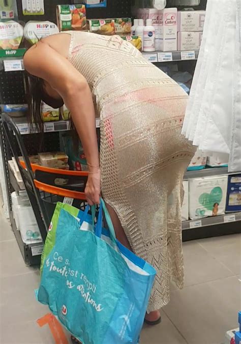 OC Sexy Milf In A Delicious See Through Dress Show Her Bikini Beach Bikini Forum