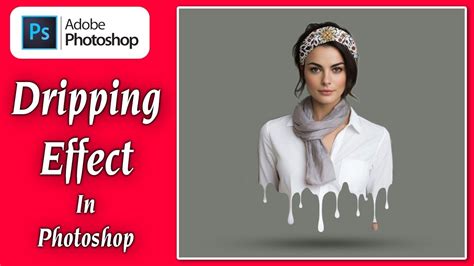 Dripping Effect Splatter Effect Photoshop Editing Tutorial Youtube