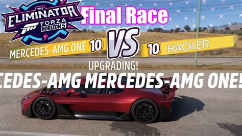 Forza Horizon 5 The Eliminator Mercedes AMG One Vs Hacker In Final