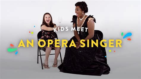 Kids Meet An Opera Singer Kids Meet Hiho Kids Youtube