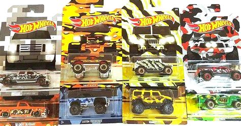 T Hunted A nova série Camouflage da Hot Wheels já chegou na Asia