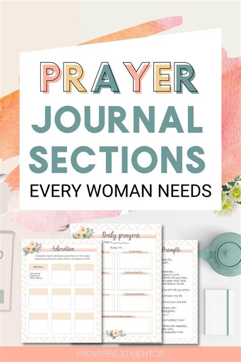 Best Prayer Journal Sections Every Woman Needs Prayer Journal Template Prayer Journal