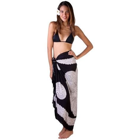 Sarong Bathing Suit Pareo Wrap Bikini Cover Ups Womens Chiffon Swimsuit Swimwear Pink