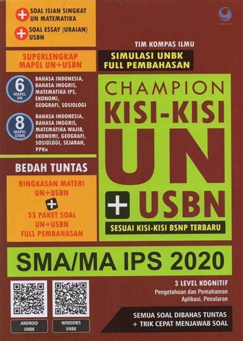 Jual Champion Kisi Kisi Un Usbn Sma Ma Ips Di Seller Ken Book