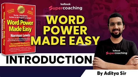 Word Power Made Easy Book Complete Video Introduction Lecture 1