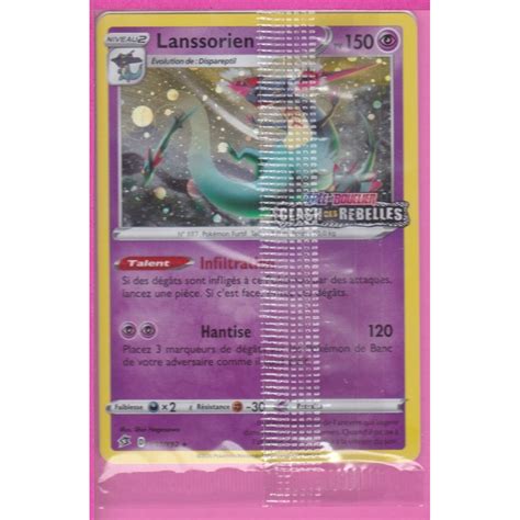 CARTE POKEMON 091 192 LANSSORIEN CARTE PROMO EPEE ET BOUCLIER CLASH DES