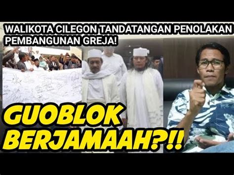 Guoblok Berjamaah Walikota Ikut Tandatangan T L K Pembangunan Gereja