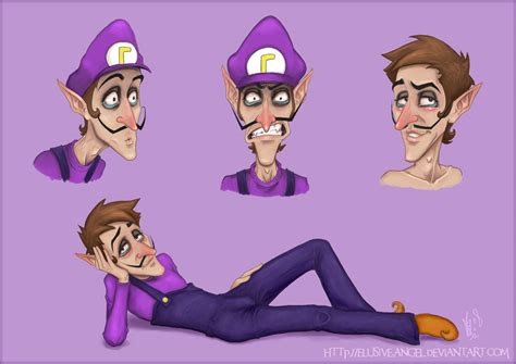 Waluigi by Elusive-Angel on DeviantArt