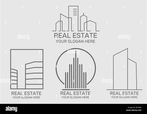 Nice And Glossy Real Estate House Logo Very Detailed And Expressive