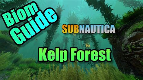 Biom Guide Subnautica Kelp Forest Youtube