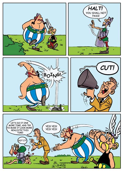 Asterix Comic Page by kh27s on DeviantArt