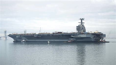 The U S Navy S Most Advanced Aircraft Carrier Ever Just Set Sail The