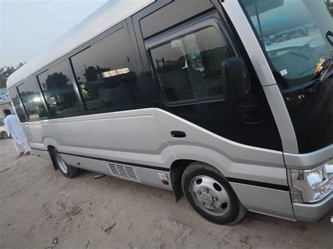 Rent A Toyota Coaster Ac Saloon Coaster Van Book Van