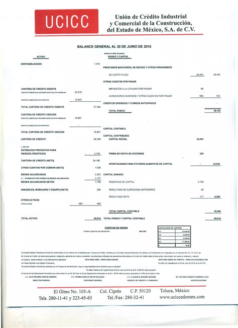 Estados Financieros Junio Pdf