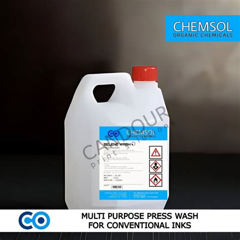 Chemsol Organics Offset Printing Chemical Selene Wash Plus For Offset