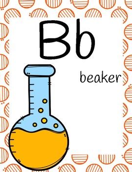 Science Themed Alphabet Posters by Rachel Evans | TpT