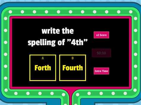 Cardinal And Ordinal Numbers Gameshow Quiz