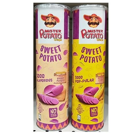 Mister Potato Sweet Potato Crisps 130g Assorted Shopee Malaysia