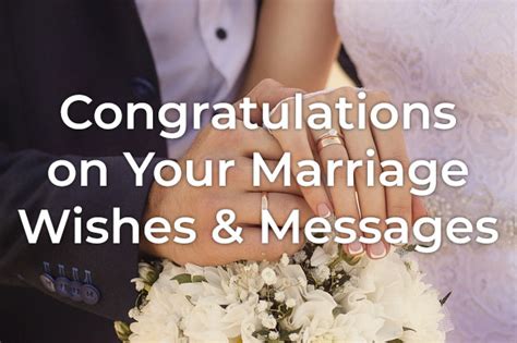 40 Ways To Say Congratulations For Marriage Styiens