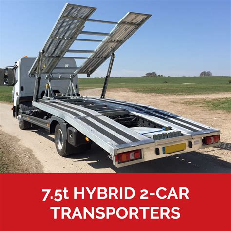 2 Car Twin Deck Car Transporter | 7.5 Tonne Recovery Truck Trailer | UK