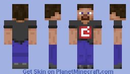 Modern Developer Steve Minecraft Skin