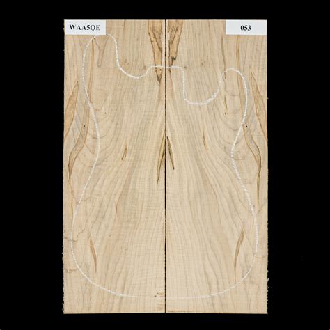 Flame Ambrosia Maple Laminated Top - 053 - StewMac