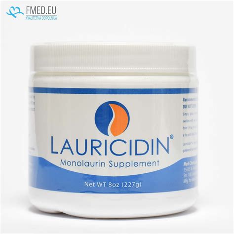 Lauricidin Monolaurin Antimicrobial Antibacterial Fmedeu