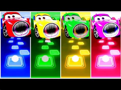 Lightning McQueen 🆚 McQueen Yellow 🆚 McQueen Green 🆚 McQueen Pink 🎶 Who ...