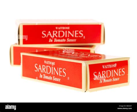 Sardines in Tomato Sauce Stock Photo - Alamy