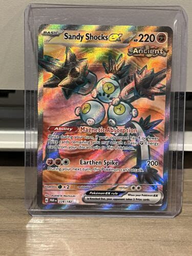 Pok Mon Tcg Sandy Shocks Ex Paradox Rift Holo Ultra Rare Full