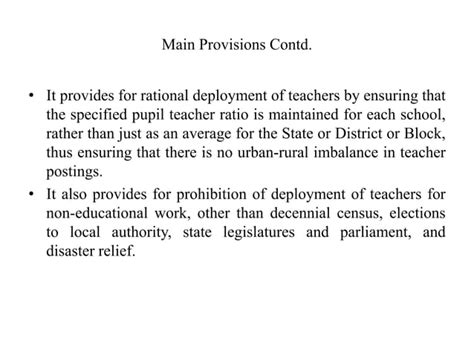 Right To Education Act 2009 Ppt