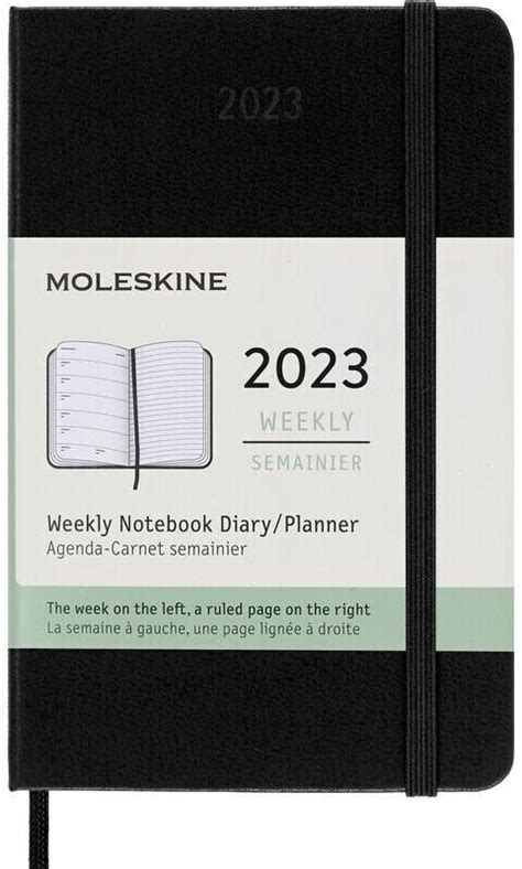 Moleskine Weekly Notebook Diary Planner A Hard Cover Au Meilleur