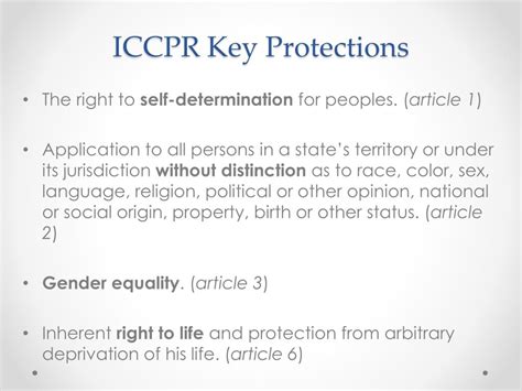 Ppt Implementing The Iccpr The Human Rights Committee’s 2013 Review Of The U S Powerpoint