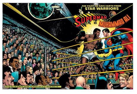 Dcuniversepresents Superman Vs Muhammad Ali By Neal Adams Tumblr Pics