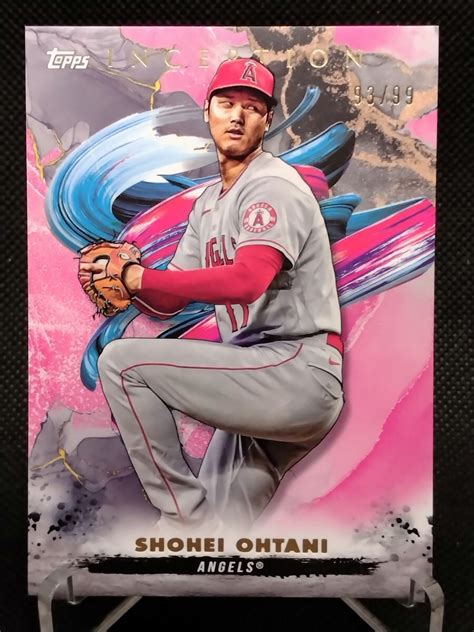 Yahoo オークション 大谷翔平 99枚限定 マゼンタ2023 TOPPS INCEPT