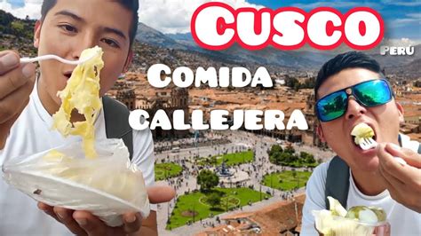 comida callejera en Cusco Perú abundante me faltó probar más