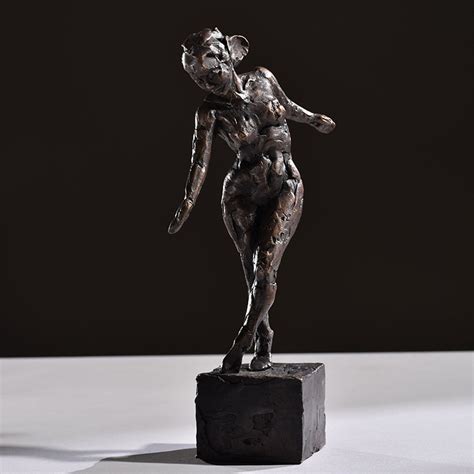 Nude Female Statue Bronze Modern Sculpture Artist