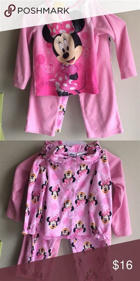 Disney Minnie Mouse Pajamas - 2 Sets - 4t | Pajama set, Pajamas, Fashion