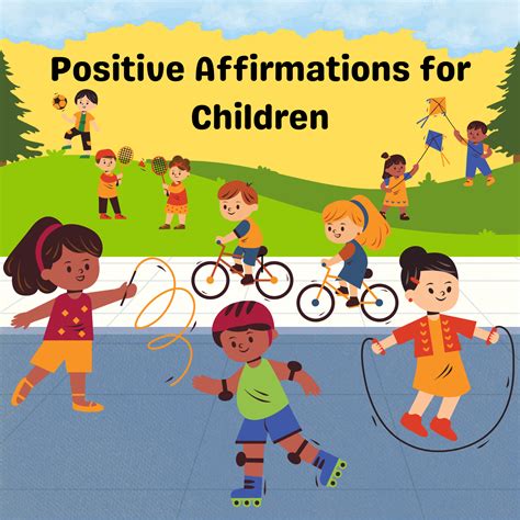 Positive Affirmations for Children – Teachers Little Pet