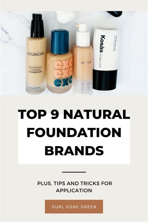 The 10 Best Natural And Clean Foundations 2024 Gurl Gone Green