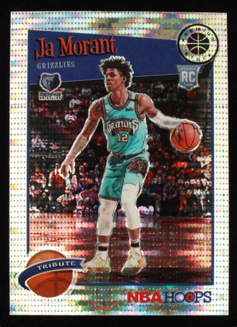 Ja Morant 2019 20 Hoops Premium Stock Prizms Pulsar 297 Pristine Auction