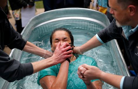 Christian Baptism Ceremony