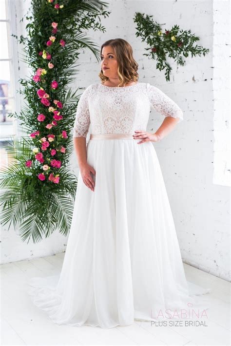 Plus Size Wedding Dress Vintage Wedding Dress Plus Size Vintage Wedding Dress Chiffon Plus