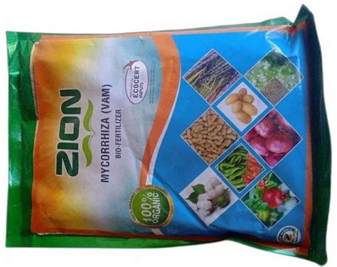 Bio Tech Grade Packaging Size 1kg Zion Mycorrhiza Bio Fertilizer Target Crops Vegetables